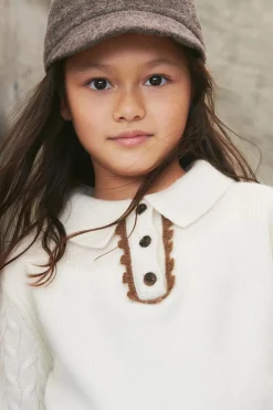 Niños ZARA 6 - 14 Años·Punto<POLO PUNTO CON LANA Y CASHMERE LIMITED EDITION