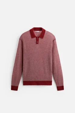 Fashion POLO PUNTO CONTRASTE Hombre Jerséis / Chaquetas|Polos