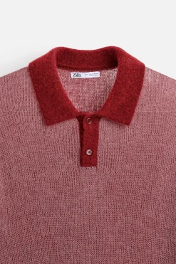 Fashion POLO PUNTO CONTRASTE Hombre Jerséis / Chaquetas|Polos