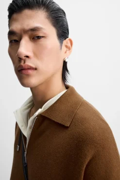 Discount POLO PUNTO CREMALLERA X NANUSHKA Hombre Jerséis / Chaquetas