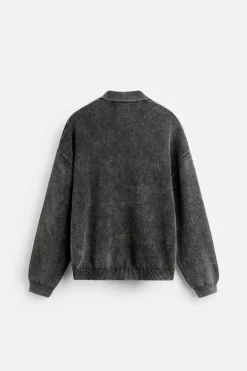 Sale POLO PUNTO EFECTO LAVADO Hombre Jerséis / Chaquetas|Polos