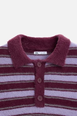 Clearance POLO PUNTO EFECTO PELO Hombre Jerséis / Chaquetas|Polos