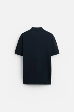 Sale POLO PUNTO ESTRUCTURA Hombre Polos