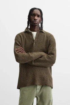 Sale POLO PUNTO ESTRUCTURA Hombre Jerséis / Chaquetas|Polos