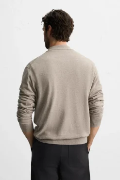 Sale POLO PUNTO ESTRUCTURA ALGODÓN Hombre Jerséis / Chaquetas|Polos