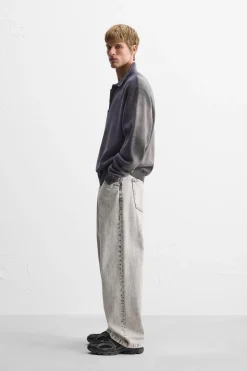 Fashion POLO PUNTO ESTRUCTURA LAVADO Hombre Jerséis / Chaquetas|Polos