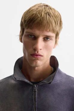 Fashion POLO PUNTO ESTRUCTURA LAVADO Hombre Jerséis / Chaquetas|Polos