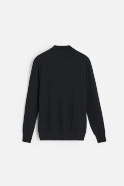 Hot POLO PUNTO LANA MERINO Hombre Jerséis / Chaquetas|Polos