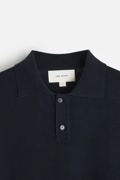 Hot POLO PUNTO LANA MERINO Hombre Jerséis / Chaquetas|Polos