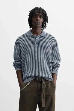 Sale POLO PUNTO LAVADO Hombre Jerséis / Chaquetas|Polos