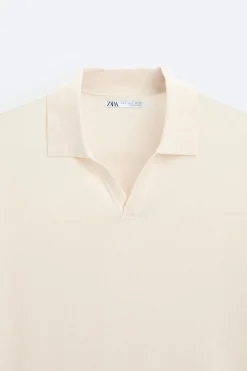 New POLO PUNTO MEZCLA LYOCELL Hombre Jerséis / Chaquetas|Polos