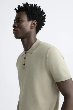 Best POLO PUNTO MEZCLA VISCOSA Hombre Jerséis / Chaquetas|Polos