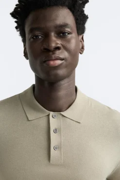 Best POLO PUNTO MEZCLA VISCOSA Hombre Jerséis / Chaquetas|Polos