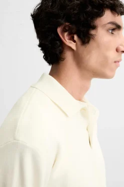 Hot POLO PUNTO MEZCLA VISCOSA Hombre Jerséis / Chaquetas|Polos