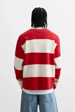 Outlet POLO PUNTO RAYAS Hombre Jerséis / Chaquetas|Polos