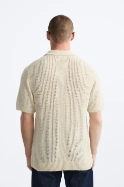 Sale POLO PUNTO TEXTURA Hombre Jerséis / Chaquetas|Polos