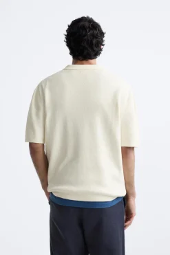 Discount POLO PUNTO TEXTURA Hombre Jerséis / Chaquetas|Polos