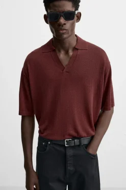 Outlet POLO PUNTO VISCOSA - ALGODÓN Hombre Jerséis / Chaquetas