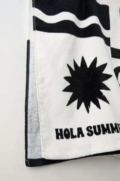 Niños ZARA 6 - 14 Años·Accesorios|1½ - 6 Años·Accesorios<PONCHO TOALLA CUADROS Y ONDAS