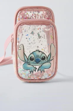 Niños ZARA 6 - 14 Años·Bolsos / Mochilas<PORTA MÓVIL GLITTER LILO & STITCH © DISNEY