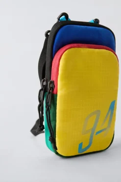 Niños ZARA 6 - 14 Años·Deporte / Jogging|6 - 14 Años·Bolsos / Mochilas<PORTA MÓVIL MULTICOLOR