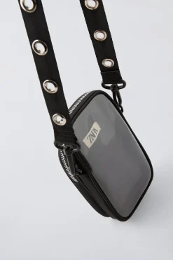 Niños ZARA 6 - 14 Años·Bolsos / Mochilas<PORTA MÓVIL TACHAS