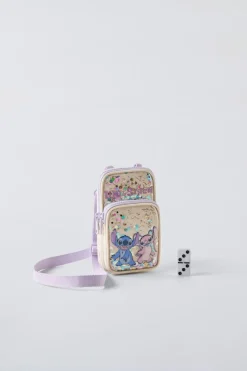 Niños ZARA 6 - 14 Años·Bolsos / Mochilas<PORTA MÓVIL VINILO CONFETI LILO & STITCH © DISNEY