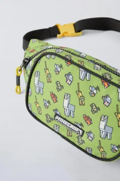 Niños ZARA 6 - 14 Años·Bolsos / Mochilas|6 - 14 Años·Bolsos / Mochilas<RIÑONERA MINECRAFT © MOJANG AB. ™