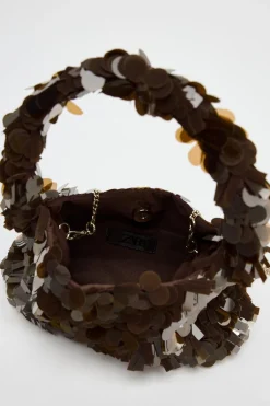 Online SACA APLIQUES Mujer Bolsos