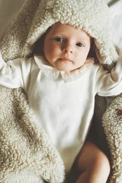 Niños ZARA 0 - 6 Meses·Sacos / Buzos|0 - 6 Meses·Básicos<SACO PORTABEBÉS BORREGUILLO