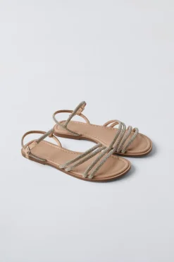 Niños ZARA 6 - 14 Años·Zapatos<SANDALIA BRILLOS