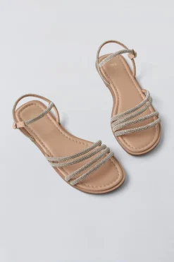 Niños ZARA 6 - 14 Años·Zapatos<SANDALIA BRILLOS