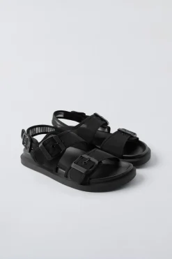 Niños ZARA 6 - 14 Años·Zapatos<SANDALIA HEBILLA ORGANZA