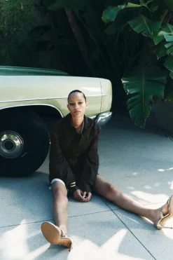 Outlet SANDALIA METALIZADA TIRAS Mujer Zapatos