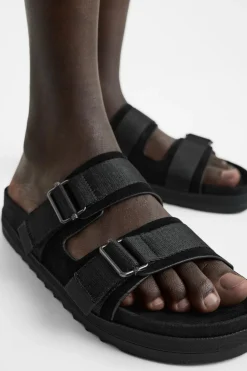 Outlet SANDALIA PIEL DOBLE TIRA Hombre Zapatos