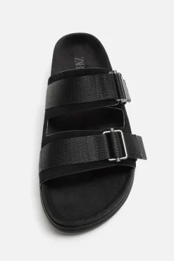 Outlet SANDALIA PIEL DOBLE TIRA Hombre Zapatos