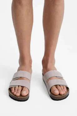 Fashion SANDALIA PIEL DOBLE TIRA Hombre Zapatos