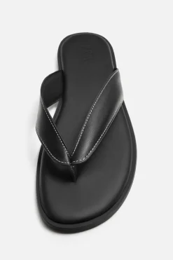 Sale SANDALIA PIEL PESPUNTES Hombre Zapatos