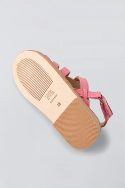 Niños ZARA 1½ - 6 Años·Zapatos<SANDALIA PIEL TIRAS