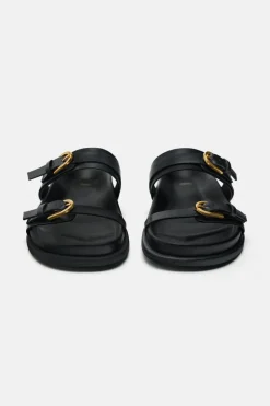 Clearance SANDALIA PLANA HEBILLAS Mujer Zapatos