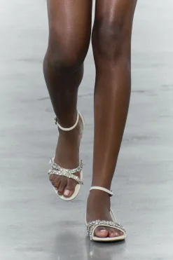 New SANDALIA PLANA JOYAS Mujer Zapatos