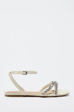 New SANDALIA PLANA JOYAS Mujer Zapatos