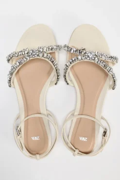 New SANDALIA PLANA JOYAS Mujer Zapatos