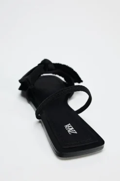 Fashion SANDALIA PLANA LAZO Mujer Zapatos