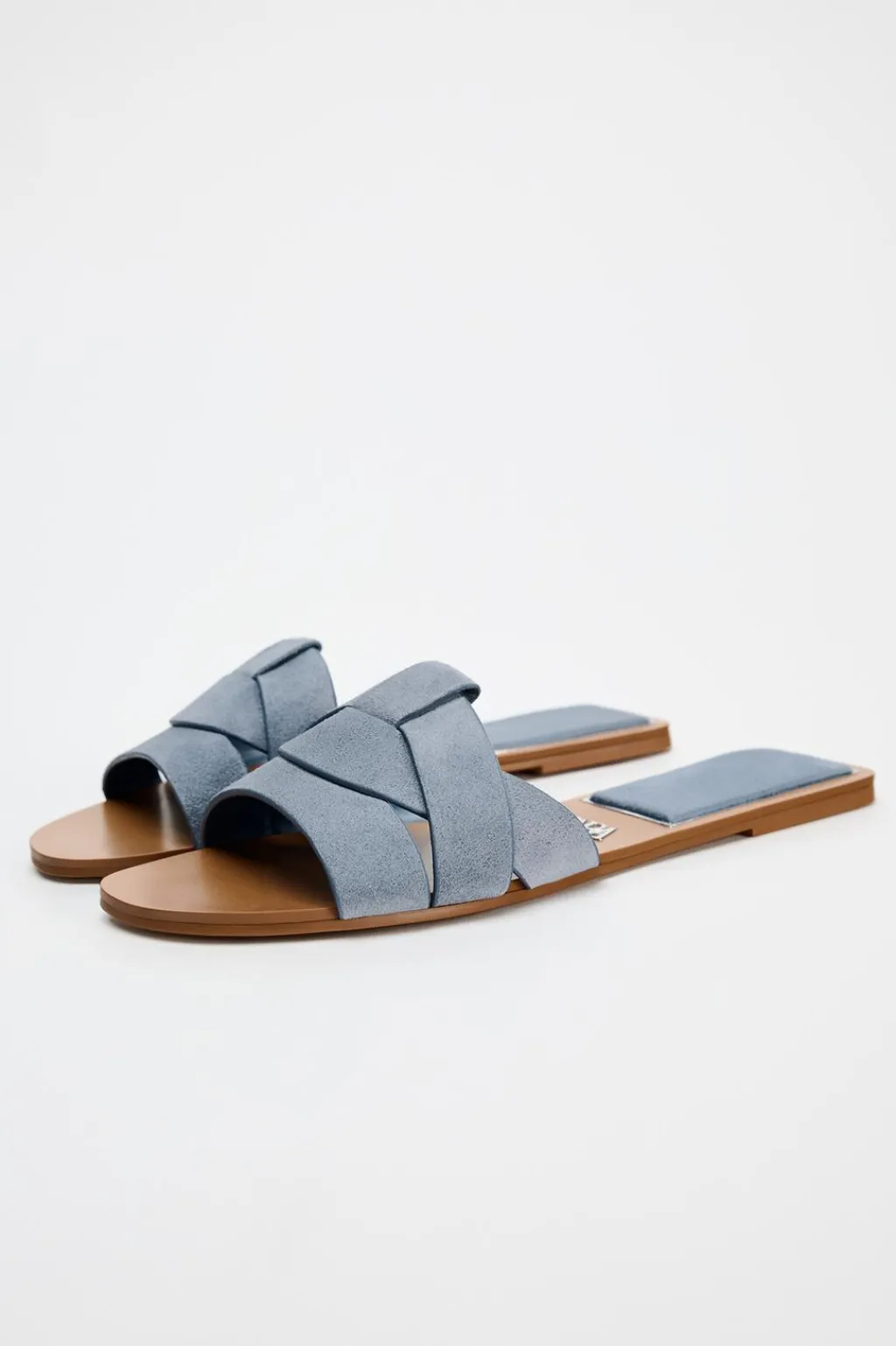 Clearance SANDALIA PLANA PIEL CRUZADA Mujer Zapatos