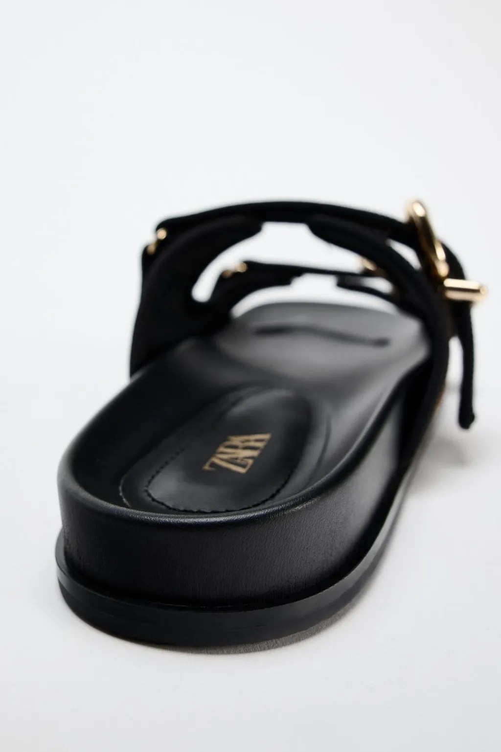 Clearance SANDALIA PLANA PIEL ESTAMPADO ANIMAL Mujer Zapatos