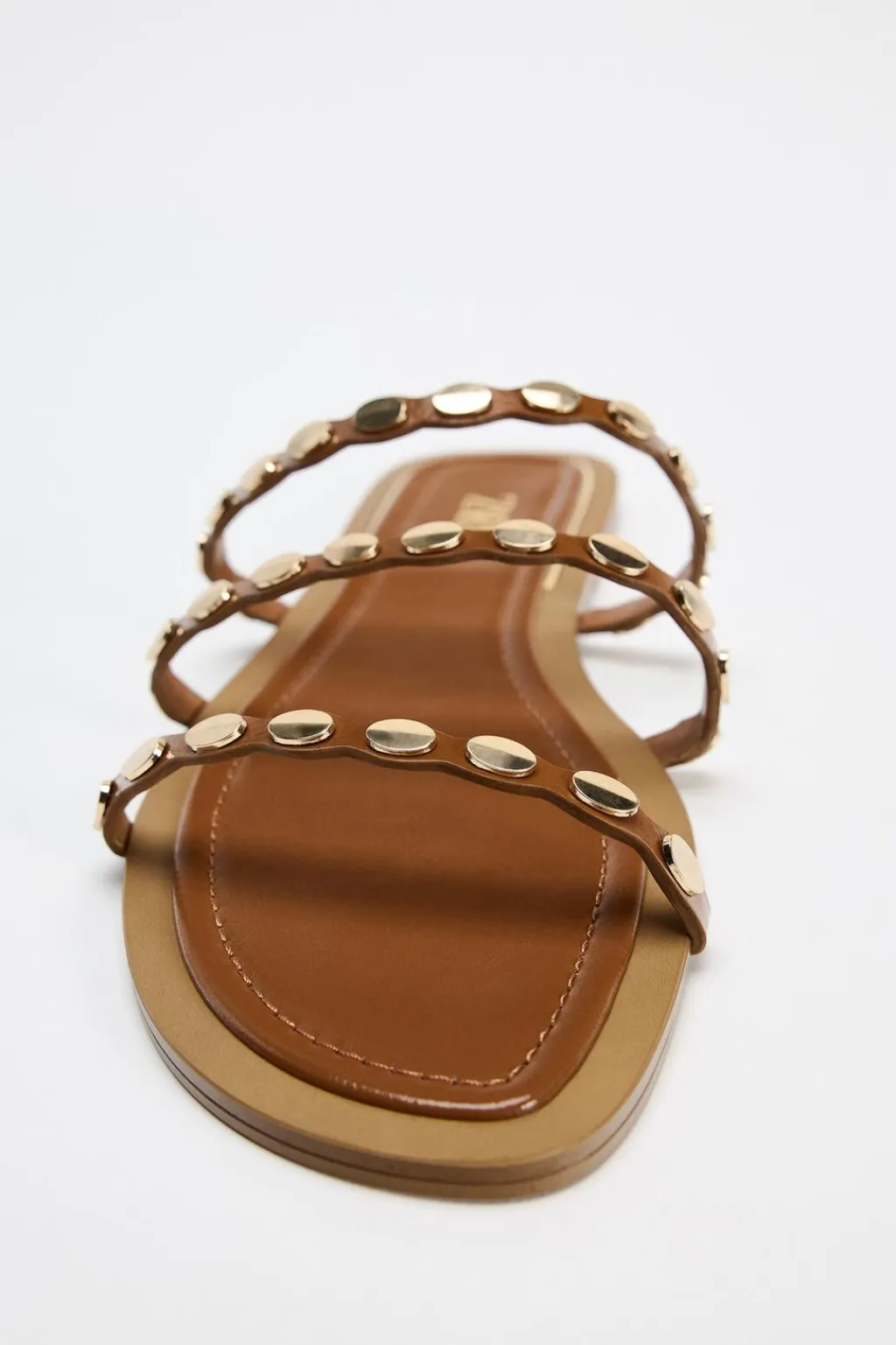 Fashion SANDALIA PLANA TRIPLE TIRA Mujer Zapatos