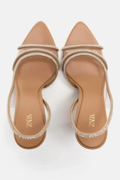 Hot SANDALIA TACÓN ALTO VINILO BRILLOS Mujer Zapatos