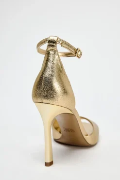 Hot SANDALIA TACÓN EFECTO METALIZADO Mujer Zapatos