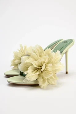 Online SANDALIA TACÓN MAXI FLOR Mujer Zapatos